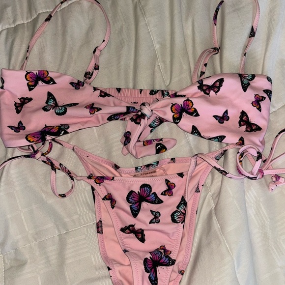 White fox Butterfly Swim Set - Picture 8 of 9